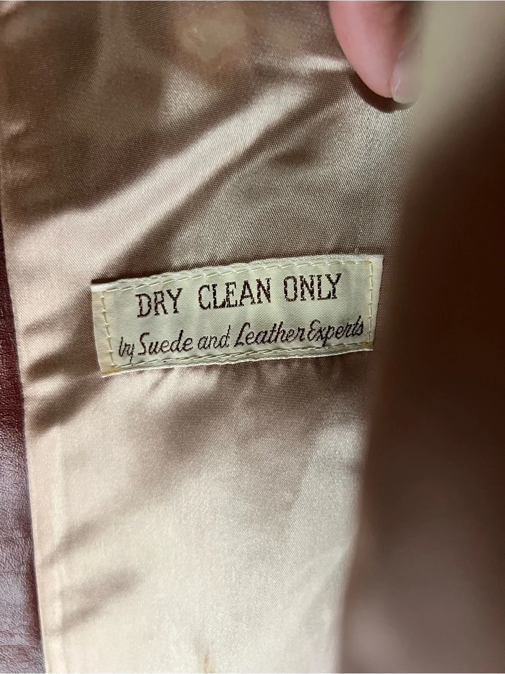 Vintage Lakeland Leather Trench Coat 42 Long Cognac Brown Belted Large